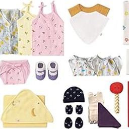 Minku Creations Baby Products All New Born Combo|Gift Set|Essentials|Hospital Kit|Clothes & Maternity Essentials|Baby Shower|Complete Daily Items Combo For Kids-image-5