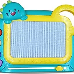 PaperO Magic Slate – 2-in-1 Magnetic Erasable Drawing & Writing Board | Educational Doodle Pad Toy for Kids (Green, Pack of 1) | Fun Learning Toy for Boys & Girls Ages 3+-image-16