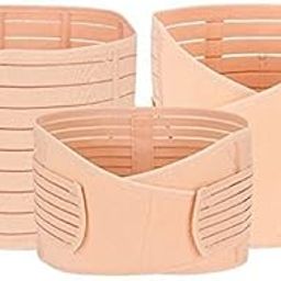 Sira Healthcare 3 in 1 (9” width) Postpartum Maternity Belt: 6” Upper Belly,3” Lower Belly, Back Support with 2 Medical Grade plastic strips.(L)-picture-1