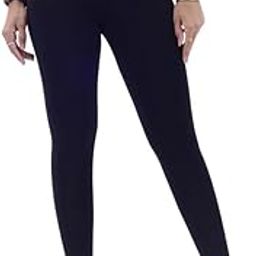 Cotton Lycra Stretchable Women's Solid Mid Rise Slim Fit Ankle Length Skinny Fit Regular/Casual Leggings Size M,L,XL,3XL (Multi Color)-image-52