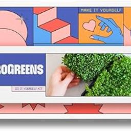 KITSTERS DIY Microgreens Growing Kit | Tools - Soil - Seeds - Spray Bottle - Plotting Mix & Tray | Birthday Gifts | Kids & Adults | Video Workshop Included-image-69