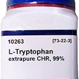 SRL L-Tryptophan extrapure CHR, 99%, 100GM, CAS: 73-22-3, Molecular Formula : C11H12N2O2, Molecular Weight : 204.23, Storage: Room Temperature, Shelf Life: 60 Months for laboratory and industrial use-image-87
