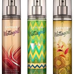 Layer'r Wottagirl Fresh Citrus Fragrant Body Splash + Wottagirl Vanilla Twist Fragrant Body Splash + Wottagirl Secret Crush Fragrant Body Splash-image-22