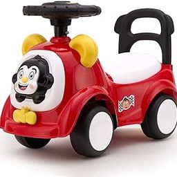 Amazon Brand - Jam & Honey Ride-on Car for Kids | for 24+ Months | Push Car with Backrest | Under Seat Storage | Indoor or Outdoor Toy | BIS Approved | Safe and Fun Toy (Red)-18