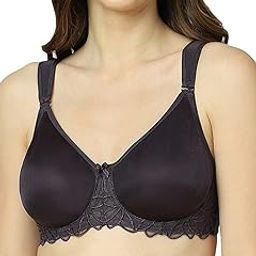 International Women's Cotton Wire Free Modern Full-Coverage Bra (20I319)-image-24