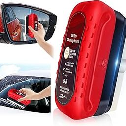DOKIKO Automotive Oil Film Cleaning Brush, Glass Cleaning Board, Car Glass Oil Film Removal Cleaner, Powerful Windshield Cleaner & Remover, Enhance Visual Effect of Windshield-image-66