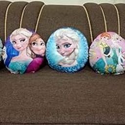 Fiber Cushion, Standard, Multicolour, Set Of 5-image-52
