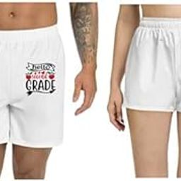 Men and Women Printed Regular fit Casual Polyester Couple White Shorts (ZPOD-0007041-set-S_ms)-image-56