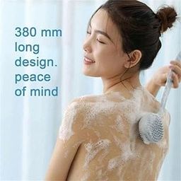 Mforall Silicone Back Scrubber Soft Bath Brush with long handle for Shower & Bath, Shower Brush, Body Brush BPA-Free (Pack Of, 2, count)-image-84