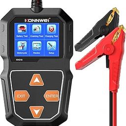 KONNWEI KW218 Car Battery Analyzer - 6V-12V Automobile Battery Tester, 100-2000 CCA Load Tester for Car Truck Motorcycle Boat-image-62