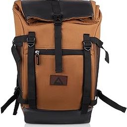 Vanguard Premium Stylish Durable Canvas Daily Travel & Sports Modern Backpack 32L with Laptop sleeve yoga mat and lifting belt holder-image-52