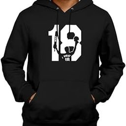 Men Cotton Casual,Stylish Latest Wedding Viratkholi Full Sleeve Regular Round Neck Hoodie Color Black and Size (S)-picture-19