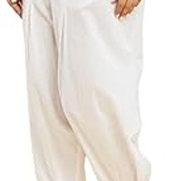 White Cotton Blend Salwar-image-22