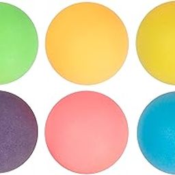 STIGA 6 Pack Multi-Color Table Tennis Balls - 40mm ITTF Regulation Size and Weight Ping Pong Balls-picture-26