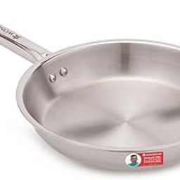 Wonderchef Stella Triply Stainless Steel Fry Pan | 24 cm, 1.7 litres | Compatible with Gas Stove, Induction, Ceramic Cooktop | Non-Toxic | Uniform Heating | Heavy-Duty Handle | 10-Year Warranty-image-73