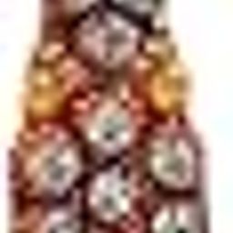 Designer Stone-Studded Rakhi for Brother with Golden Beads, Floral Crystal Centerpiece, and Red Mauli Thread – Handcrafted Elegant Raksha Bandhan Rakhi Gift-image-64