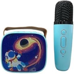 Junona Karaoke Machine for Kids, Portable Bluetooth Speaker with Wireless Microphone-5