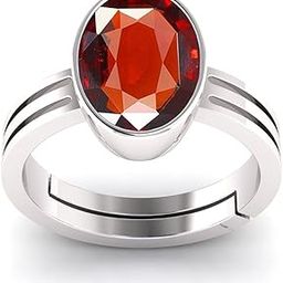 13.25 Ratti / 12.00 Carat Natural Certified Hessonite/Garnet/Gomed Loose GemstonenAdjustable Ring Sizes Between 15 to 28 for Men's and Women's-17