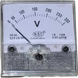 Rashri; One for All - 300V Analog Voltmeter SR65 | Panel Mount Type-image-3