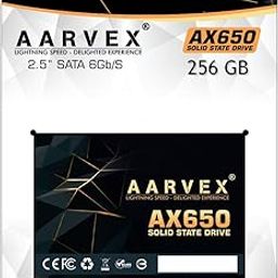 AARVEX AX650 2.5 SATA III SSD 6GB/S 256 GB-19
