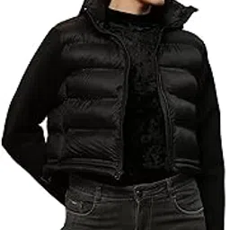 beatnik Casual Wear Collar Less Full Sleeve Off White Womens Jackets-picture-3