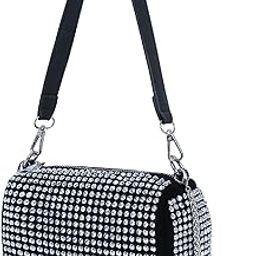 Evening Clutch Handbags for Women trendy Latest Girls Sparkling Chain Crossbody sling Bag Ladies Purse Wallet for Party Wedding Rhinestone Bling Bag handheld bags for women small size-image-52