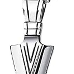 Men's Fashion Jewellery Silver Plating Stylish Pendants With Chain For Boys-image-41