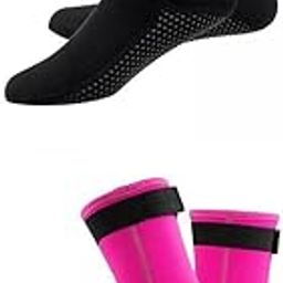 CALANDIS™ 2 Pairs Neoprene Diving Scuba Boots 3mm Surfing Snorkeling Socks L and XS | Boots, Booties | Fins, Footwear & Gloves | Water Sports-image-51
