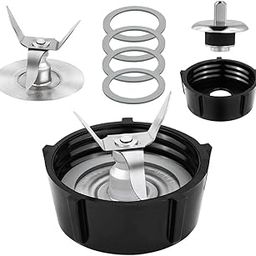 SHIPLORD® Osterizer Blender Replacement Parts Kit: 7-Piece Set with Ice Blade Jar & Base Cap for Smoothies & More-image-99