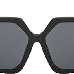 Women's UV Protection Acetate Over-Sized Sunglasses-46