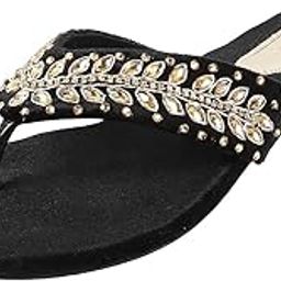 Women Ethnicwear Flat Thong Chappal-image-29