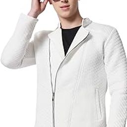 Men’s Jacket White Jacket with Unique Design Full Sleeve Jacket Winter Warm Jacket Boost Your Style with Casual Jacket for Men-picture-42