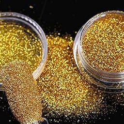 Western World Glitter Golden Sliver Holographic Nail Chrome Powder Dust Pigments Nail Art Decoration-image-89