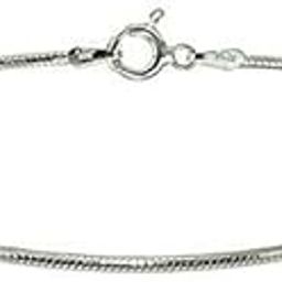 White Silver Silver 925 Anklet Payal for Women (Single Piece) with 1 nosering-image-51