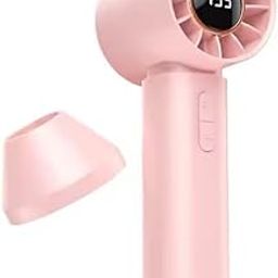 STARQ - Power Display Rechargeable air Cooler Fans Cooling Mini Portable Handheld Small Fan Long Battery Life Small Office Fan-28