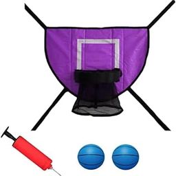 CALANDIS™ Basketball Hoop for Trampoline for Kids Adults Outdoor Lightweight Backboard Purple | Backboard Systems | Basketball | Team Sports-image-18