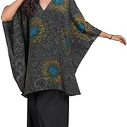 Tie Dye Print Caftan Tunic Plus size beach cover up Kaftan | One size fits all | 100% Imported Polyester-picture-14