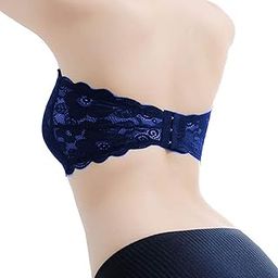 Womens & Girls Regular wear Hook Lace Back Padded Bra Removable Pads (Free-Size Comfortable for 28-32 Bust-Size)-image-34