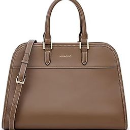 miraggio Faux Leather Beatrice Satchel Handbag for Women-picture-23