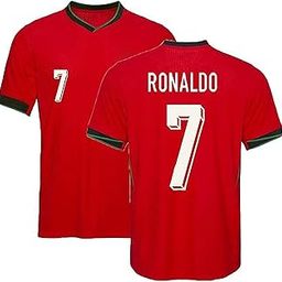 Ronaldo 7 Home Football Jersey Kit Boys 2024 (Kid's, Boy's& Men)-image-86