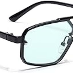 Rectangle Polarized Sunglasses for Men & Women-image-11