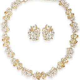 Latest Stylish Design Fancy Necklace Jewellery Set for Women (16466s)-image-74
