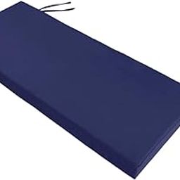 VELURA Garden Bench Cushion 8 cm Thick Soft Bench Pad for Lounger Porch Swing Couch Dark Blue|1 Straw Roof Thatch|Cushions & Pads| Yard, Garden & Outdoor Living-image-68