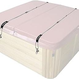 YYST Hot Tub Cover Strap SPA Cover Strap Adjustable With Hardware -12 Feet-image-70