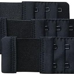 Women's Soft Comfortable Elastic Bra Extenders Bra Extension Strap 3 Hook 3 Row Lady's Bra Extender Bra Band.-10