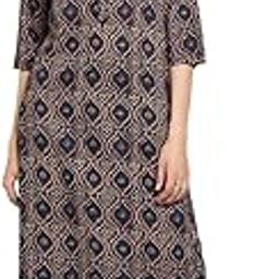 rangmanch by pantaloons Women's Cotton Regular Kurta-picture-12