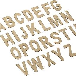 Amazon Brand - Umi Gold Laser Cut Acrylic Mirror Finish Self Adhesive Alphabet Letters and Numbers Stickers Contains 51 Letters and 32 Numbers (Gold)-picture-14