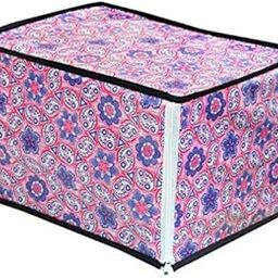 Orchid Homz 3D Checkered Design PVC Microwave Oven Full Closure Cover for 23 Litre | Design-5-image-1