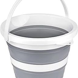 venoclea Collapsible Bucket Foldable Portable Small Plastic Water Supplies Round Bucket Silicone Folding Bucket for Outdoor Garden Camping Fishing Car Wash-image-59