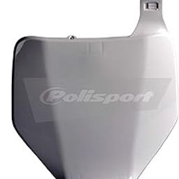 Polisport Front Number Plate White - Fits: Kawasaki KX125 2003-2005-image-33